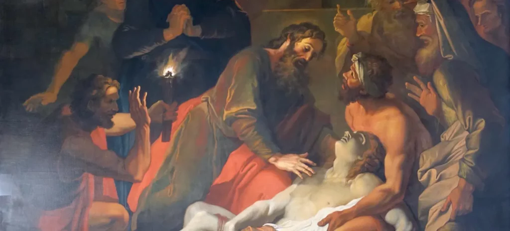 Saint-Paul ressuscitant Eutyque