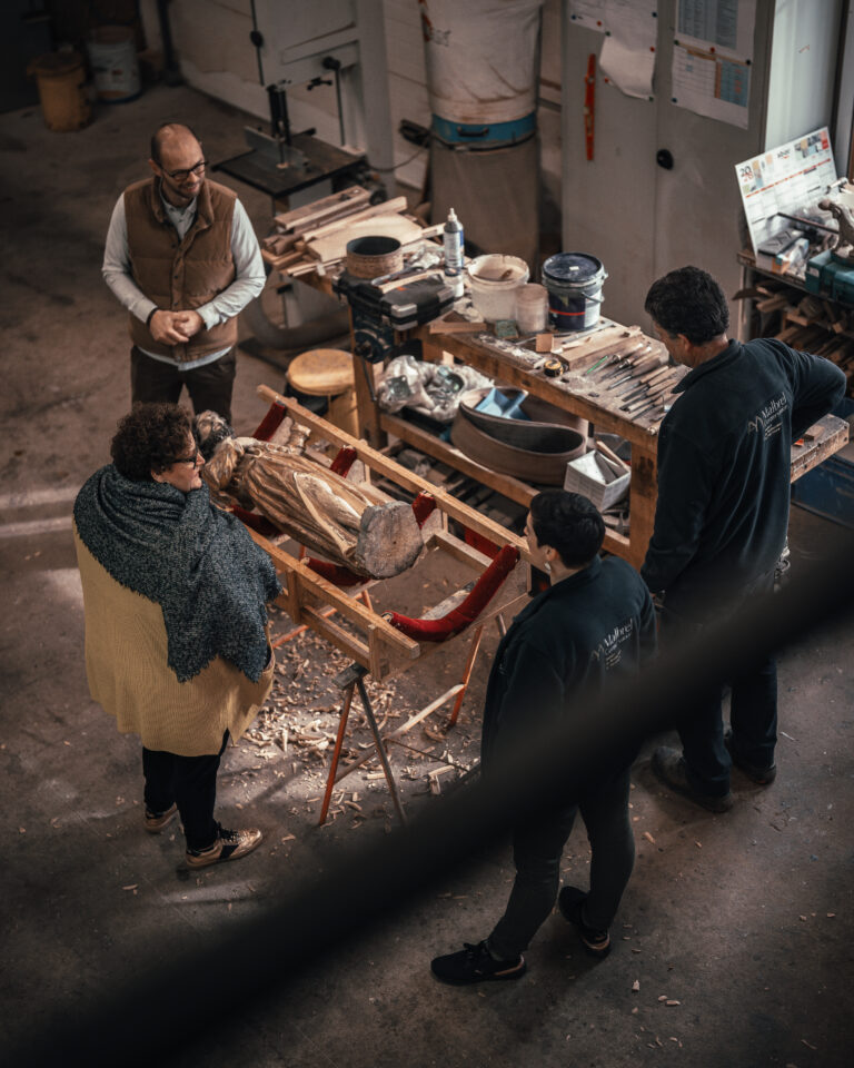 Visite officielle dans nos ateliers