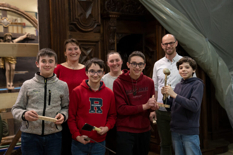 Les mini-entrepreneurs du collège Saint-Louis en immersion dans nos ateliers